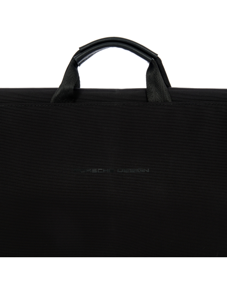 Housse vêtements Porsche Design Roadster Nylon Noir, poignée et poche extérieure