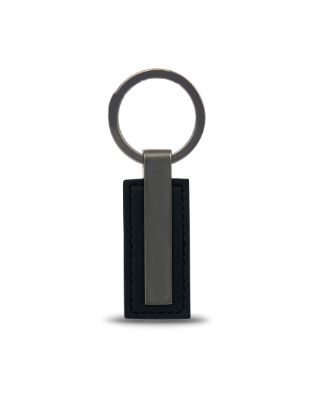 Porte-clés Porsche Design Metal Bar Noir, dos