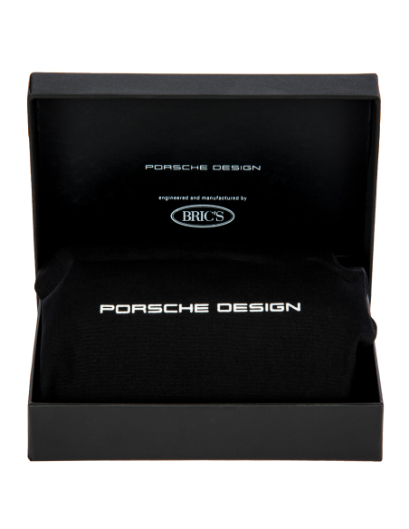 Porte-cartes en cuir Porsche Design Secrid Noir, coffret ouvert