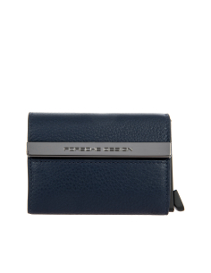 Porte-cartes en cuir Porsche Design Secrid Bleu Foncé, référence OSE09800.006