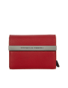 Porte-cartes en cuir Porsche Design Secrid Rouge Carmin, référence OSE09800.019
