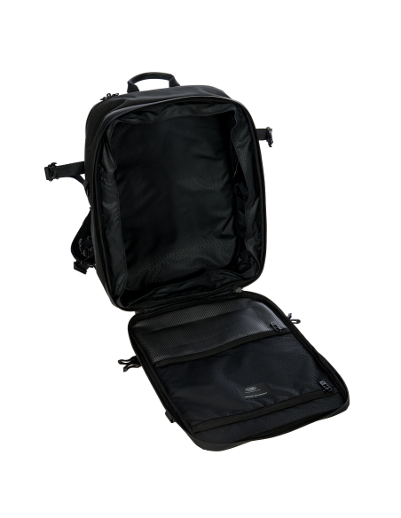 Sac à dos extensible Porsche Design Urban Eco Noir, compartiment principal ouvert