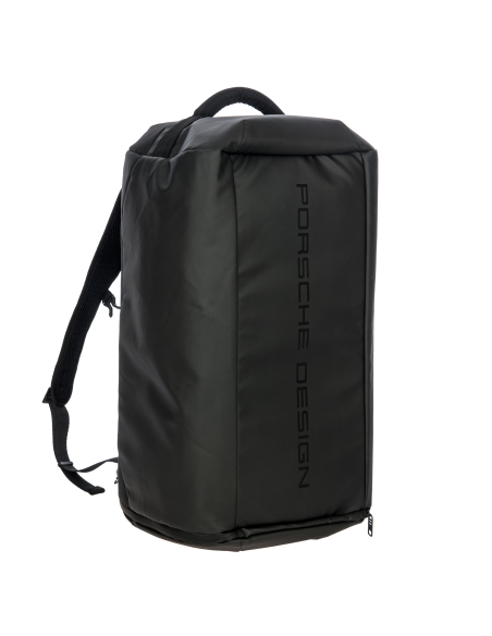 Sac de voyage convertible Porsche Design Urban Eco Noir, vue de trois quarts