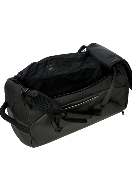 Sac de voyage convertible Porsche Design Urban Eco Noir, compartiment principal ouvert