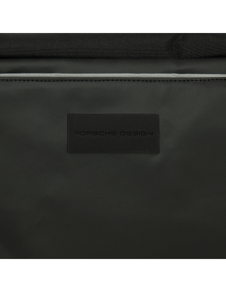 Sac de voyage convertible Porsche Design Urban Eco Noir, détail de la poche avant