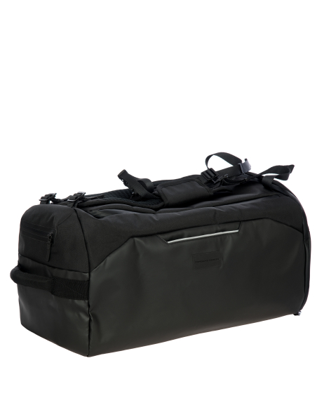 Sac de voyage convertible Porsche Design Urban Eco Noir, vue horizontale du sac