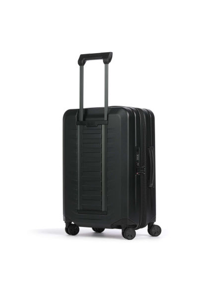 Roadster Hardcase extensible 55 cm Matt Black, vue de trois quarts