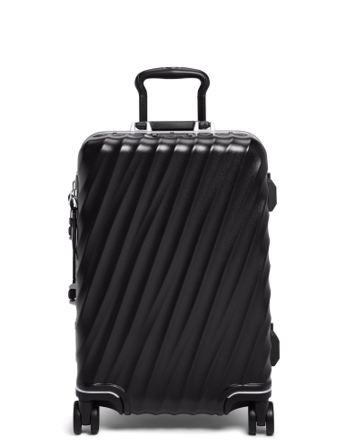 Valise cabine 4 roues 55 cm TUMI 19 Degree Frame Black Texture, référence 152347-6153