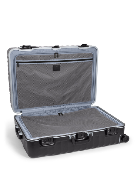Valise soute 76 cm TUMI 19 Degree Frame Black Texture, intérieur avec séparations zippées fermées