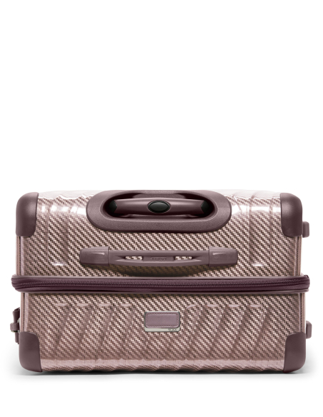 Valise soute 66 cm TUMI 19 Degree Lite Blush, vue de dessus avec poignée de portage et fermeture zippée