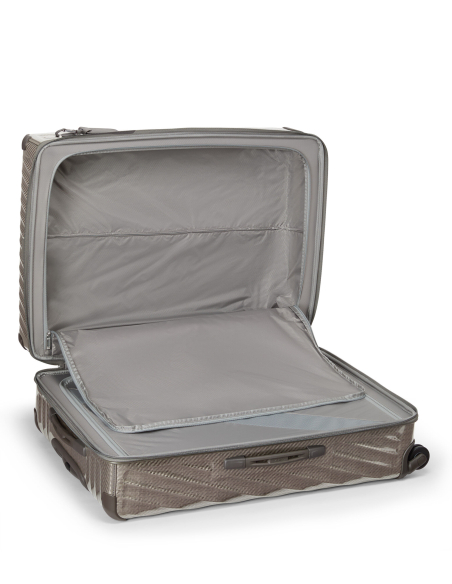 Valise soute 76 cm TUMI 19 Degree Lite Titanium, intérieur vide avec séparations rabattues