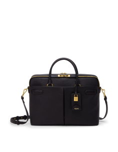Porte-documents en cuir TUMI Agent Black, référence 159108-1041