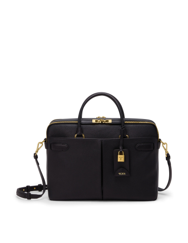 Porte-documents en cuir TUMI Agent Black, référence 159108-1041