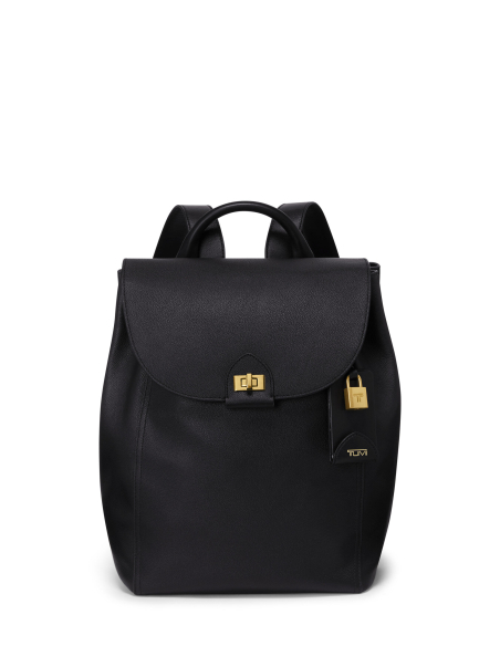 Sac à dos Medium en cuir TUMI Agent Black, référence 159109-1041