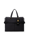 Sac cabas Medium en cuir TUMI Agent Black, référence 156532-1041