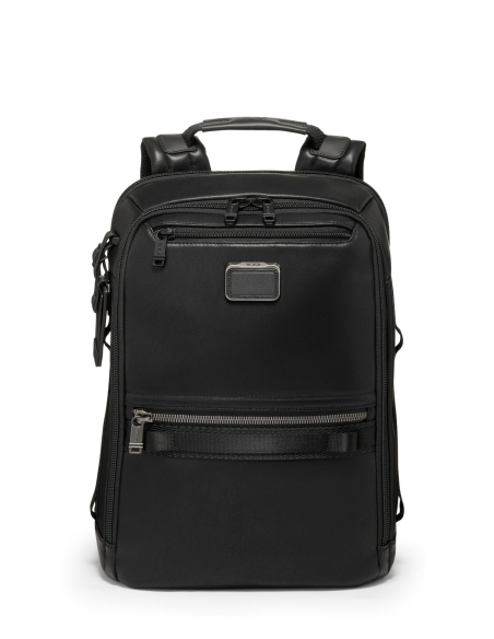 Sac à dos en cuir TUMI Alpha Bravo Dynamic Black, référence 146697-1041