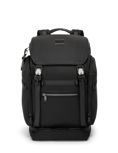 Sac à dos TUMI Alpha Bravo Expedition Flap Black, référence 146691-1041
