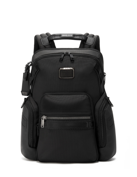 Sac à dos en nylon TUMI Alpha Bravo Navigation Black, référence 142479-1041
