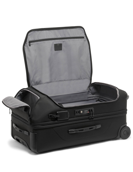 Sac de voyage extensible 2 roues 71cm TUMI Alpha Bravo Black, ouverture par le couvercle supérieur