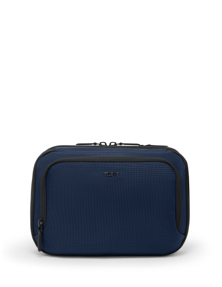 Sac à dos pliable TUMI Alpha Bravo Packable Navy, sac replié dans sa pochette