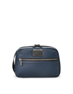 Trousse de toilette toile enduite TUMI Alpha Bravo Response Navy Coated Canvas, référence 156632-A758
