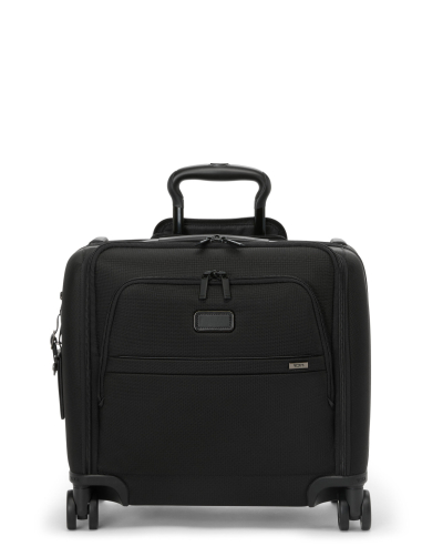 Valise compacte 4 roues 40cm TUMI Alpha Black, référence 161817-1041