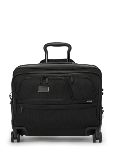 Valise compacte extensible Deluxe TUMI Alpha Black, référence 161818-1041