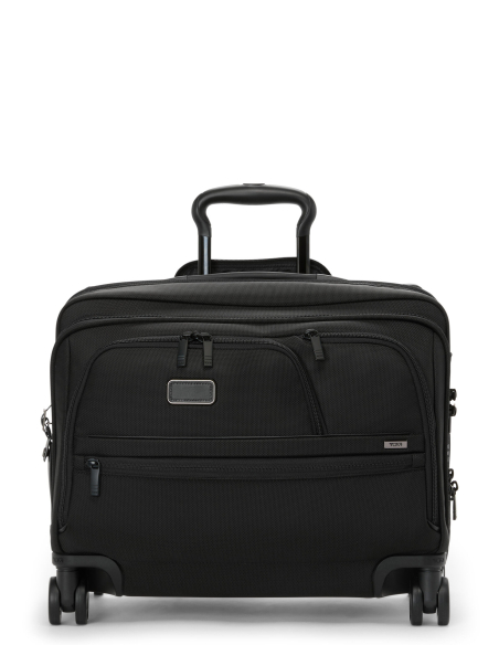 Valise compacte extensible Deluxe TUMI Alpha Black, référence 161818-1041