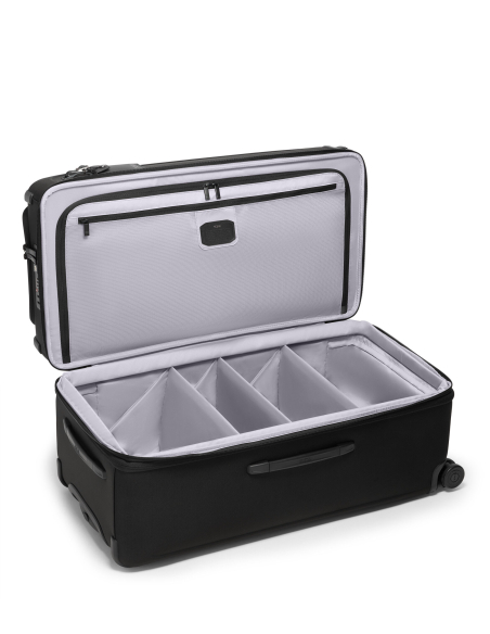 Valise Trunk extensible 78,5cm TUMI Alpha Black, compartiment profond avec séparateurs
