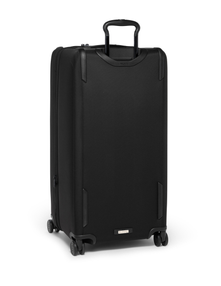 Valise Trunk extensible 78,5cm TUMI Alpha Black, vue arrière et poignée télescopique