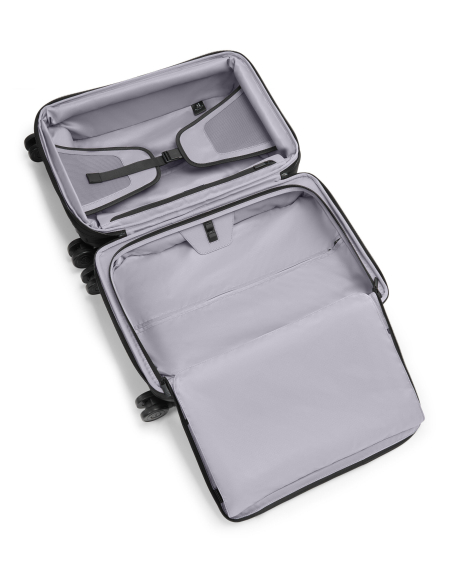 Valise cabine extensible Business 55cm TUMI Alpha Black, compartiment à vêtements avec séparation