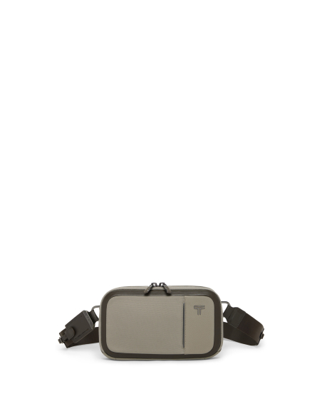 Sac porté croisé Messina polyester TUMI Arrivé Taupe, référence 161879-1853