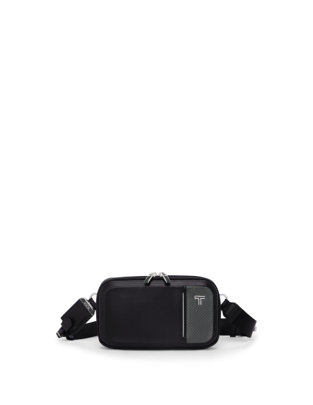 Sac porté croisé Messina cuir TUMI Arrivé Black, référence 159029-1041