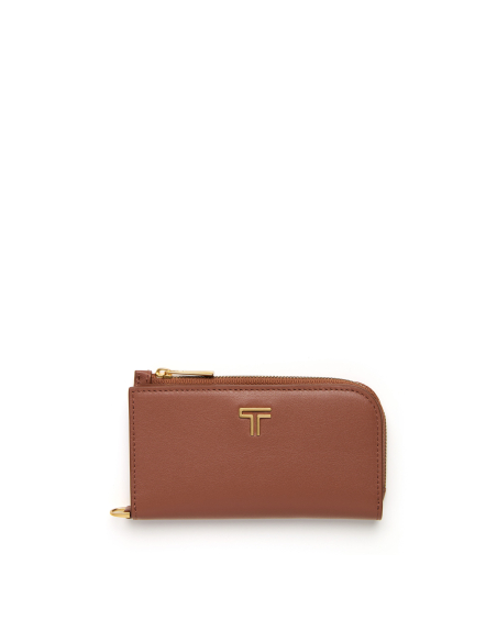 Porte-cartes zippé en L TUMI Belden Sienna, référence 162009-3484