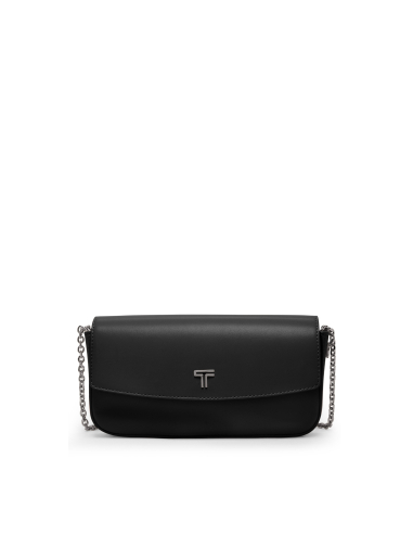 Portefeuille à chaîne TUMI Belden en cuir Black/Gunmetal, référence 156542-T522