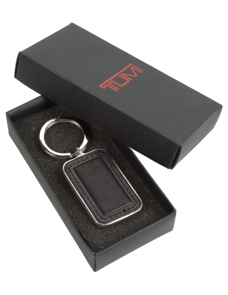 Porte-clés Alpha Patch Tracer TUMI Black, porte-clés présenté dans son coffret cadeau