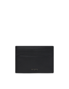 Porte-cartes Slim 6 cartes TUMI Nassau Black Smooth, référence 159152-T060