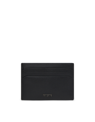 Porte-cartes Slim 6 cartes TUMI Nassau Black Smooth, référence 159152-T060