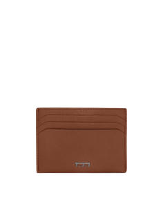 Porte-cartes Slim 6 cartes TUMI Nassau Cognac, référence 159152-1221