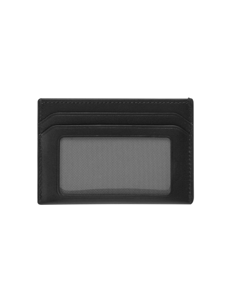 Nassau Black Smooth : face avec fenêtre transparente et fente pour carte