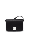 Sac bandoulière Medium en cuir TUMI Olas Black, référence 156549-1041