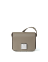 Petit sac bandoulière en cuir TUMI Olas Taupe, référence 156548-1853