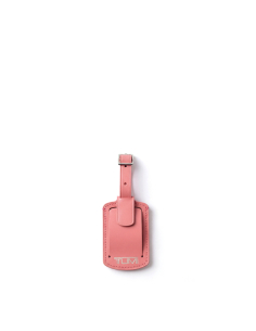 Étiquette à bagage TUMI Accents en cuir taille B Rose, référence 159008-1751