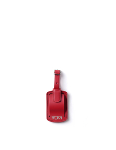 Étiquette à bagage TUMI Accents en cuir taille B Tumi Red, référence 159008-A742