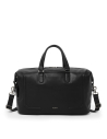 Sac de voyage TUMI Harrison Nelson cuir Black Bombe, référence 154135-A608
