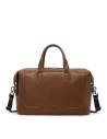 Sac de voyage TUMI Harrison Nelson cuir Cognac Bombe, référence 154135-B165