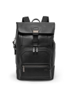 Sac à dos TUMI Harrison Osborn cuir Black Bombe, référence 154151-A608