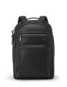 Sac à dos TUMI Harrison Warren cuir Black Bombe, référence 154129-A608