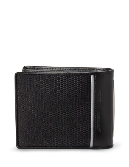 Portefeuille Global TUMI McLaren Night Galaxy, vue arrière du jacquard