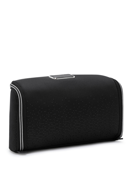 Pochette accessoires Remex TUMI McLaren Night Galaxy, détail du jacquard et de la fermeture